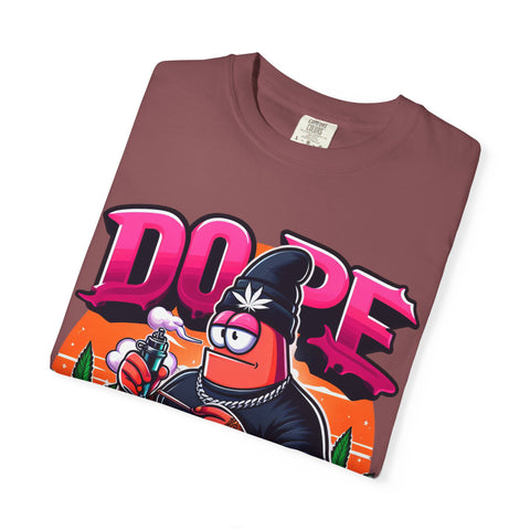 Cool Graphic T-Shirt - 'Dope' Vintage Cartoon Design