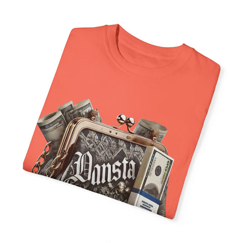 Gangsta Money Bag T-Shirt - Unisex Garment-Dyed Tee