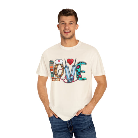 Colorful Love Graphic Unisex T-Shirt