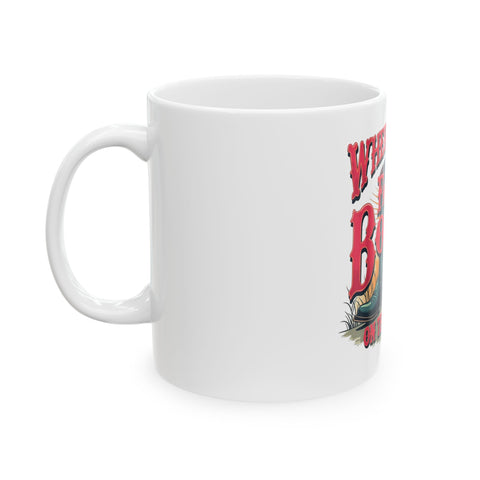 Whimsical Ceramic Mug - Perfect Gift for Nature Lovers