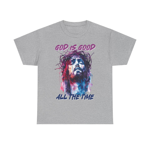 God is Good Unisex Heavy Cotton Tee - Inspirational Christian T-Shirt
