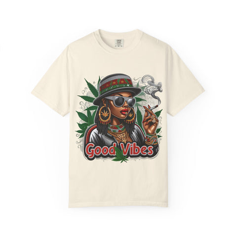 Cool Good Vibes Unisex Garment-Dyed T-shirt