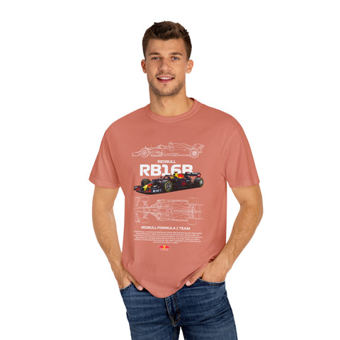 Red Bull Formula 1 RB16B Unisex T-Shirt - Garment-Dyed Racing Tee