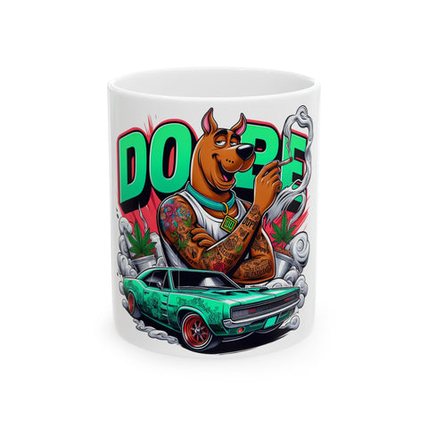 Dope Scooby-Doo Themed Ceramic Mug - 11oz & 15oz