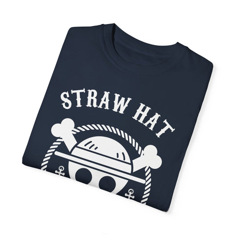 Straw Hat Cruise Graphic T-Shirt - Unisex Garment-Dyed Tee for Fans