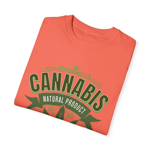Unisex Cannabis T-Shirt - Natural Product Design