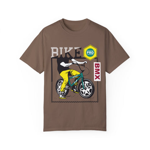 BMX Pro Unisex Garment-Dyed T-shirt - Perfect for Cycling Enthusiasts