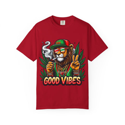 Good Vibes Unisex Garment-Dyed T-Shirt