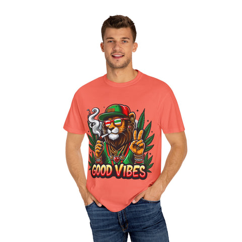 Good Vibes Unisex Garment-Dyed T-Shirt