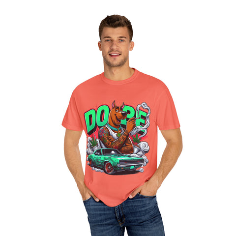 Dope Scooby-Doo Unisex T-Shirt - Vintage Car Design