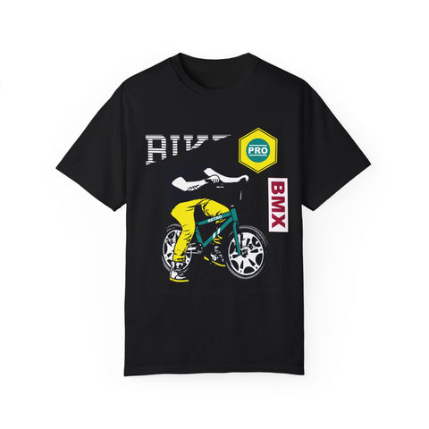 BMX Pro Unisex Garment-Dyed T-shirt - Perfect for Cycling Enthusiasts