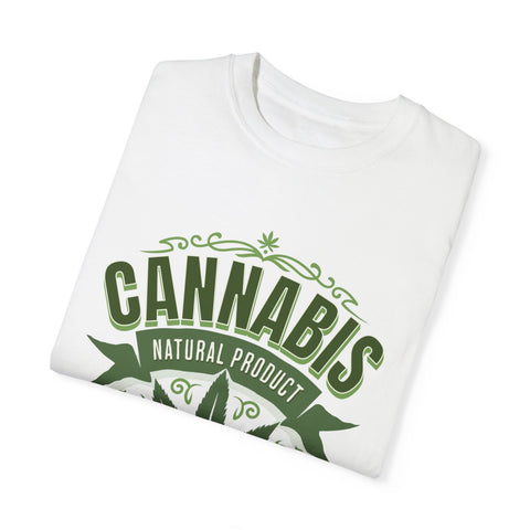 Unisex Cannabis T-Shirt - Natural Product Design
