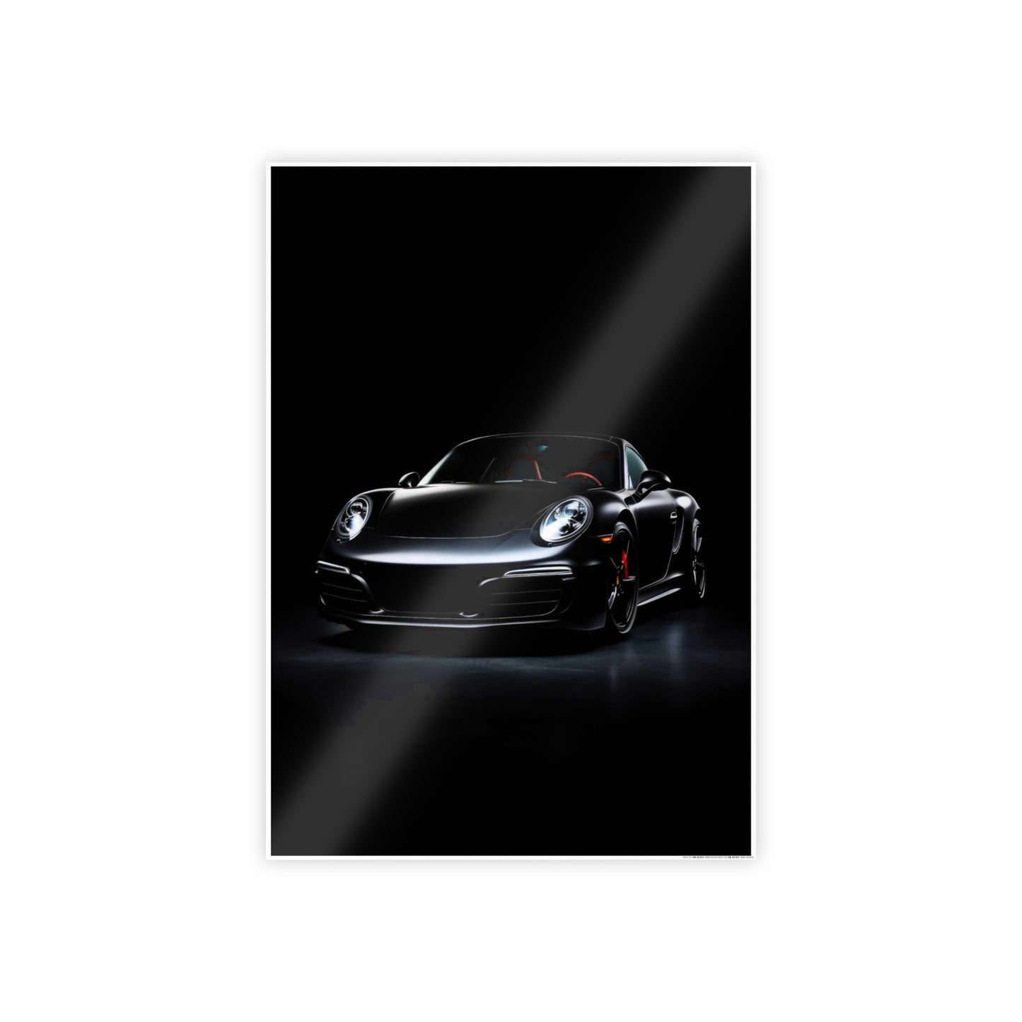 Sleek Luxury Car Gloss Poster - Perfect for Auto Enthusiasts & Home Decor