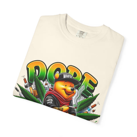 Retro Vibe Graphic T-Shirt - 'Dope' Design for Chill Days