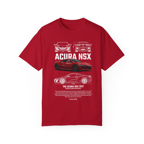 Acura NSX Unisex Garment-Dyed T-Shirt – Car Enthusiast Apparel for Auto Lovers