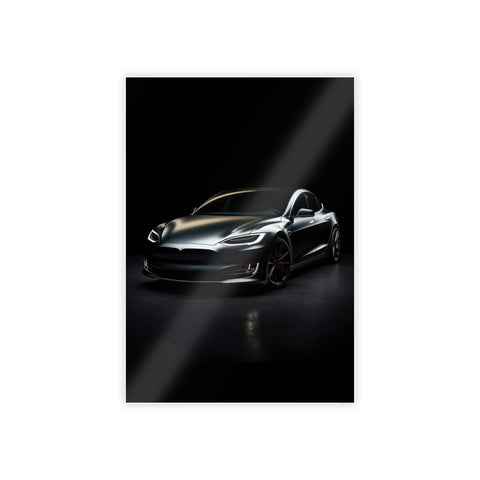Glossy Car Art Poster - Sleek Automotive Wall Decor for Car Enthusiasts