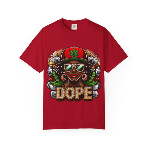 Dope Vibe Unisex Garment-Dyed T-Shirt - Cool Urban Fashion Tee
