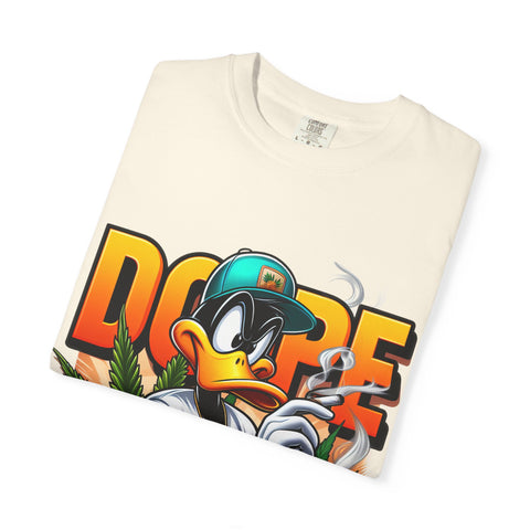 Dope Duck Graphic Unisex T-Shirt – Cool Casual Wear for Car Lovers & Street Style Enthusiasts