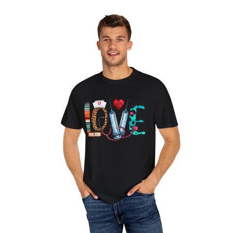 Colorful Love Graphic Unisex T-Shirt