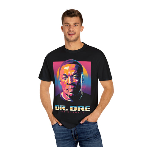 Dr. Dre 'The Chronic' Unisex Garment-Dyed T-Shirt - Vintage Hip-Hop Style