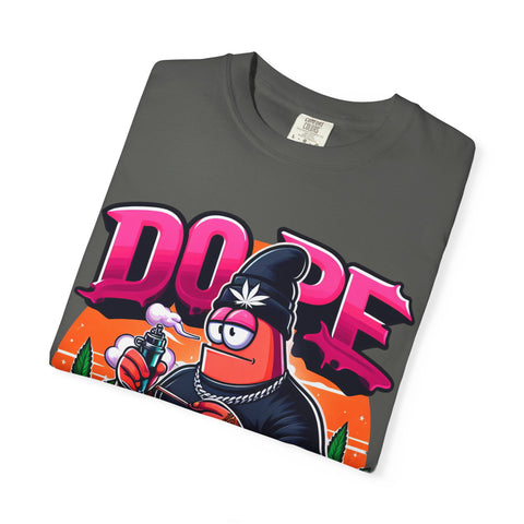 Cool Graphic T-Shirt - 'Dope' Vintage Cartoon Design