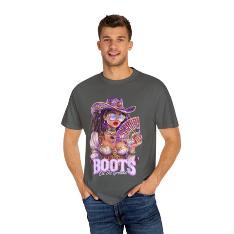Stylish Unisex T-Shirt - 'BOOTS On the Ground' Graphic Tee