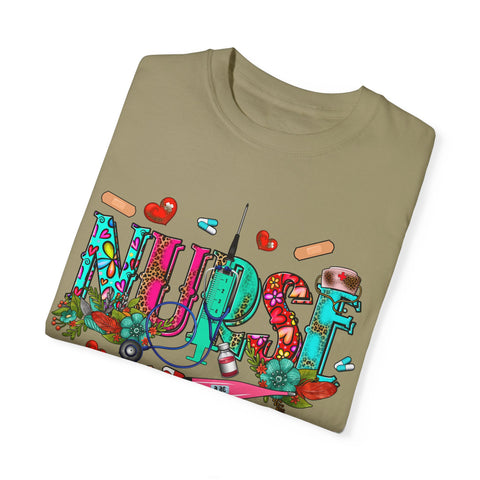 Colorful Nurse Graphic Unisex T-shirt - Perfect Gift for Healthcare Heroes