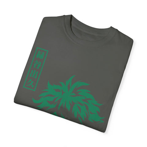 Anime-Inspired Unisex T-Shirt - Hand-Drawn Green Character Design
