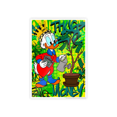 Thug Life Money Gloss Poster – Vibrant Wall Art for Fun Spaces