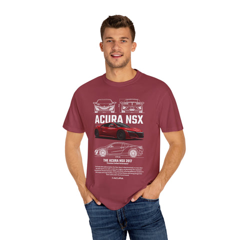 Acura NSX Unisex Garment-Dyed T-Shirt – Car Enthusiast Apparel for Auto Lovers