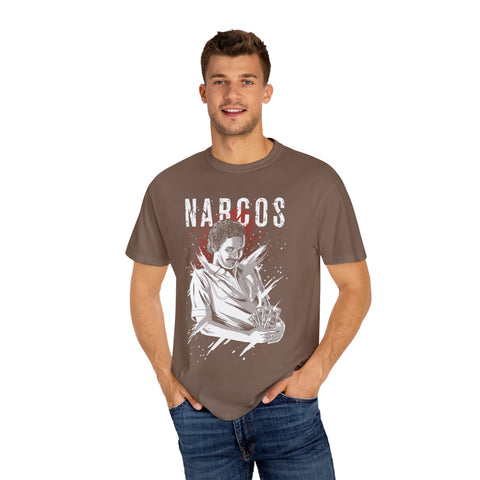 Narcos-Themed Unisex Garment-Dyed T-Shirt for Fans
