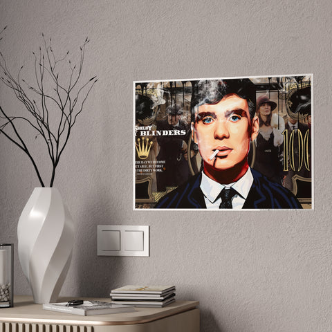 Peaky Blinders Gloss Poster – Iconic Wall Art for Fans
