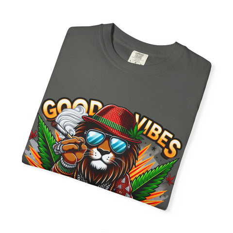 Good Vibes Unisex Garment-Dyed T-Shirt