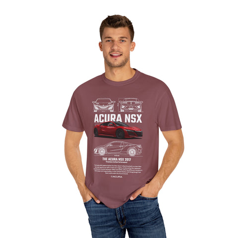 Acura NSX Unisex Garment-Dyed T-Shirt – Car Enthusiast Apparel for Auto Lovers