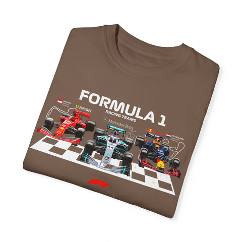 Formula 1 Racing Unisex Garment-Dyed T-Shirt