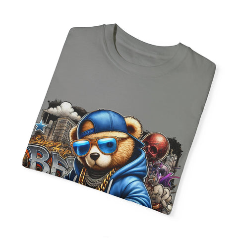 Street Art Bear Graphic T-Shirt - Cool Unisex Tee for Trendsetters
