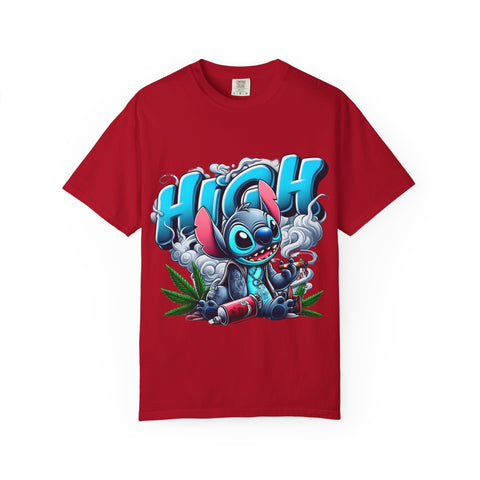 High Vibes Unisex Garment-Dyed T-Shirt