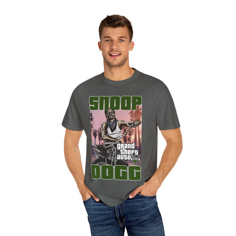 Snoop Dogg Graphic T-Shirt - Retro Grand Theft Auto Design