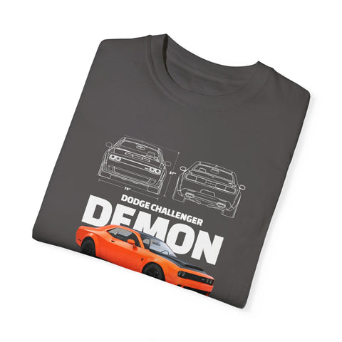 Dodge Challenger Demon T-Shirt - Unisex Vintage Car Tee