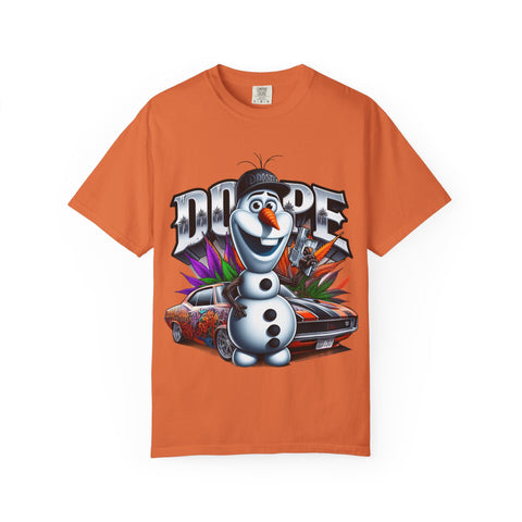 Dope Olaf Graphic T-Shirt for Disney Fans
