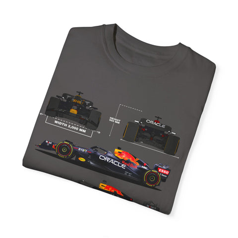 RB20 Racing Unisex Garment-Dyed T-shirt - Perfect for F1 Fans