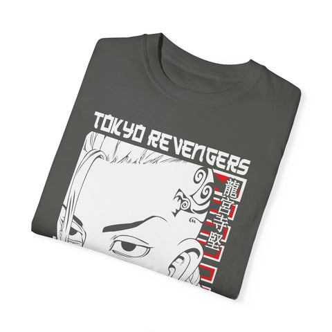 Tokyo Revengers Unisex Garment-Dyed T-Shirt - Trendy Anime Streetwear