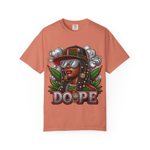 Dope Graphic Unisex Garment-Dyed T-Shirt – Stylish Cannabis-Inspired Tee for Everyday Wear
