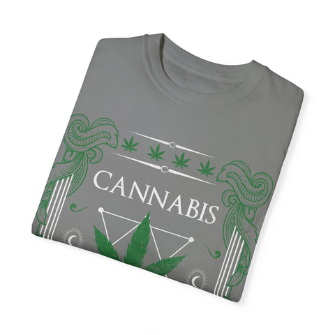 Cannabis 420 Unisex Garment-Dyed T-Shirt - Retro Style для Celebrations