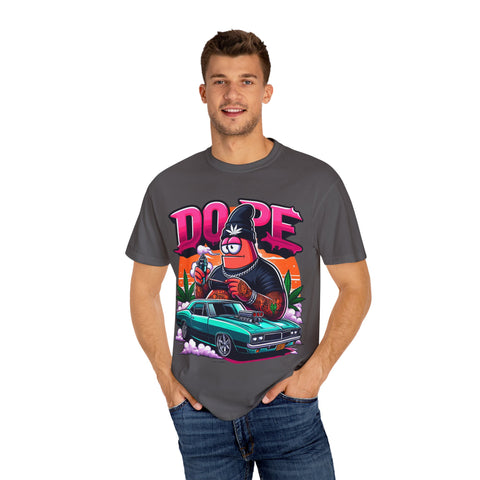 Cool Graphic T-Shirt - 'Dope' Vintage Cartoon Design