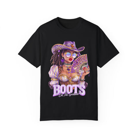 Stylish Unisex T-Shirt - 'BOOTS On the Ground' Graphic Tee