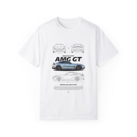 Mercedes AMG GT Unisex Garment-Dyed T-Shirt - Car Enthusiast Apparel