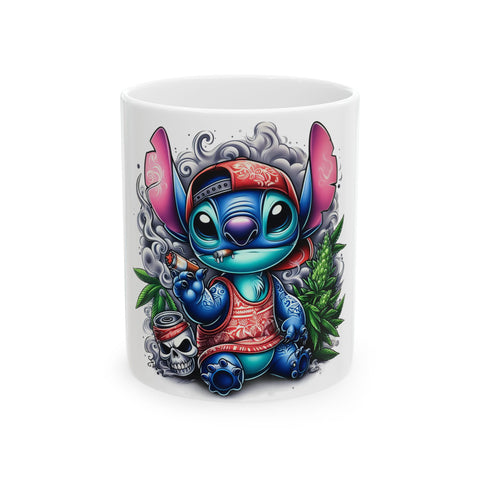 Whimsical Anime-Inspired Ceramic Mug - Perfect for Coffee Lovers & Collectors