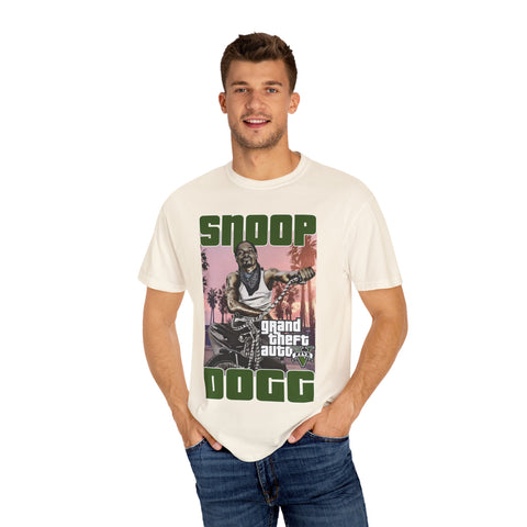Snoop Dogg Graphic T-Shirt - Retro Grand Theft Auto Design