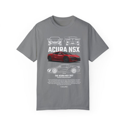 Acura NSX Unisex Garment-Dyed T-Shirt – Car Enthusiast Apparel for Auto Lovers